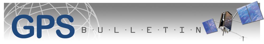 GPS Bulletin newsletter header